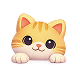WellFed Cats mascot peeking from the bottom